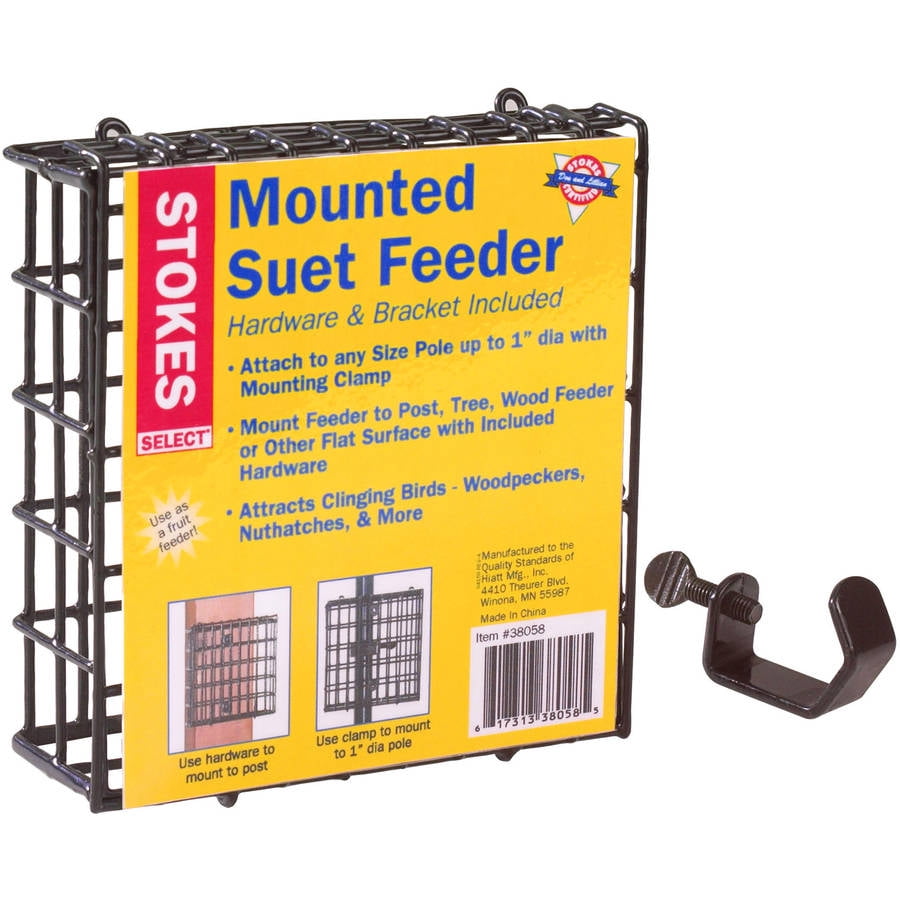 Stokes Select Mounted Suet Bird Feeder Hardware And Bracket