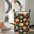 thumbnail image 5 of Haiem Daisy maple leaf Print Laundry Basket, Laundry Hamper, Collapsible Laundry Baskets, Dirty Clothes Hamper, Waterproof with Handles for College Dorm, Family-Medium, 5 of 6