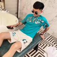 thumbnail image 3 of Camiseta Hombre Basica Shorts Conjuntos Alfabeto Xl Poliester Trajes Deportivos Ropa Hombre Esencial Chándal Original Marcas Baratas Top Xl, 3 of 5