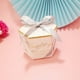 thumbnail image 3 of 100 Uds Cajas de dulces hexagonales con cinta Cajas de Regalo para Baby Shower caja de embalaje de Chocolate para fiesta de boda bolsas de papel para recuerdos brillar Electrónica, 3 of 3