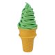 thumbnail image 4 of Cono de helado falso, modelo de helado artificial, decoración de pasteles, juguete de comida de imitación Verde, 4 of 9