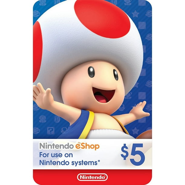 Ecash Nintendo Eshop Gift Card 5 Digital Download Walmart Com Walmart Com - walmart roblox gift card digital