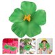 thumbnail image 2 of KAKOWELY 10 flores artificiales de hibisco para decoración de fiestas tropicales y verano, accesorios para fotos de bodas, fiestas hawaianas y luau., 2 of 5