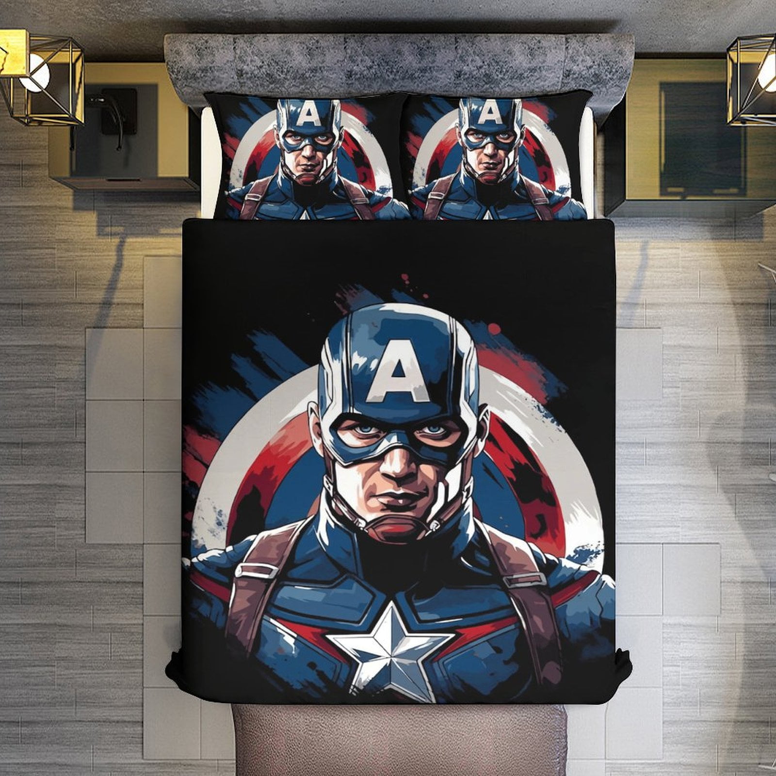 Movie Posters Duvet Cover Set Soft Bedding Set 3PCS Quilt Covers Luxury Bedspreads Pillowcase Sets 86"x70"