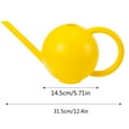 thumbnail image 2 of 1.5L Round Watering Can - Plastic, Lightweight, Long Spout, Precise Watering - Large Capacity, Durable, Versatile, 2 of 3