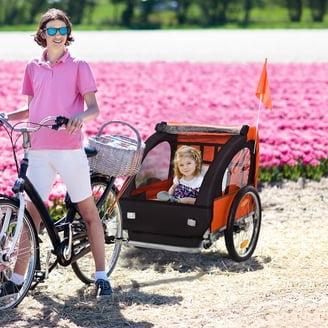 InStep 38675105935 Quick N EZ Double Bicycle Trailer - Walmart.com