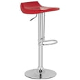 thumbnail image 5 of Safavieh Avish 23.6"-32.1" Bar Stool in Red, 5 of 5