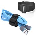 thumbnail image 3 of Moyic 10 Uds. De bridas autoadhesivas para cables de teléfono de oficina en casa, organizador de cables USB, correa de sujeción Almacenamiento y organización del hogar Moyic HA6258-00B, 3 of 6