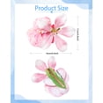 thumbnail image 6 of AWAYTR 3 Pcs Floral Clips for Women Girls Large Hair Flowers Set Tropical Hawaiian Floral Clip for Beach Wedding Hair Accessories, 6 of 8