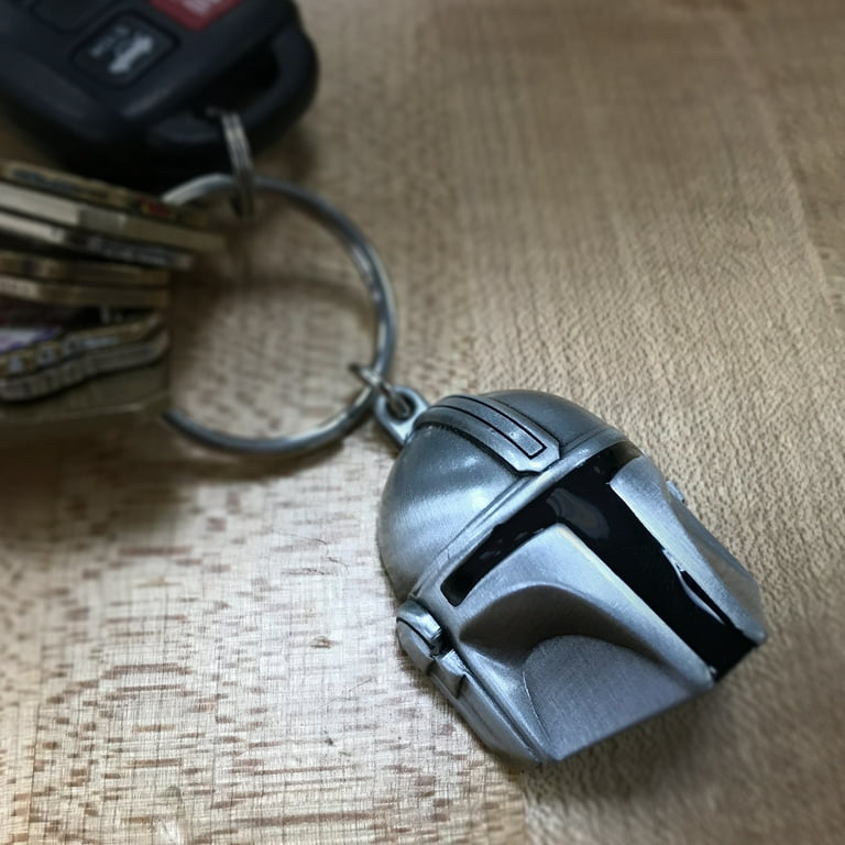 Creative 3D Mini Helmet Key Chain for Women Men Keychains