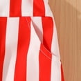 thumbnail image 5 of WUXIAN Toddler Boys Girls Independence Day Striped Printed Overalls Shorts With Pocket Spaghetti Trousers Romper 4th Of July Jumpsuit Comfort Baby Streetwear,Red,2-3Y, 5 of 6