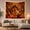 Overflowing Basket, variant on Autumn Still Life with Pumpkins and Falling Leaves Cozy Rustic for Home Decor Lovers, Harvest Art Decor, Thanksgiving Gift, Tapestry Wall Hanging for Living Room and Bedroom