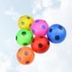 thumbnail image 4 of KAKOWELY balones inflables de fútbol para niños, de plástico multicolor, divertidos para interior y exterior (colores aleatorios)., 4 of 5