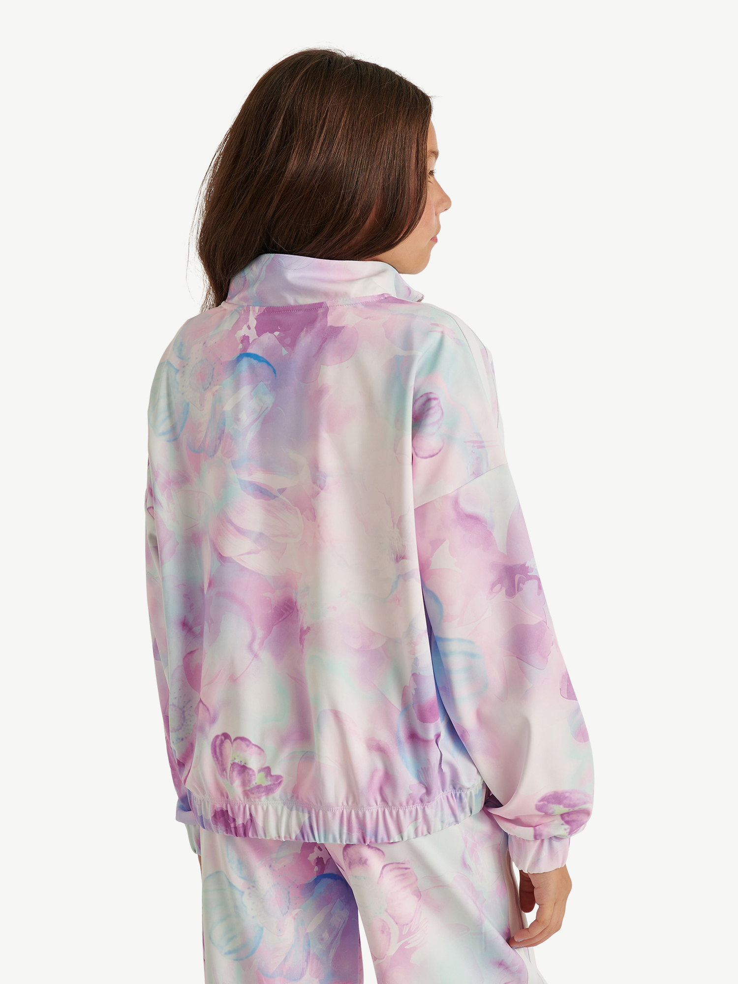 Justice Girl's Track 1/2 Zip Jacket, Sizes XS - XLP