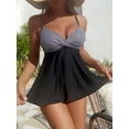 thumbnail image 3 of Tankini Swimsuits for Women Striped Twist Front Bikini Bathing Suits Two Piece Swimsuit, 3 of 7
