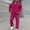 Hot Pink, variant on Track Suits for Men 2 Piece Set Athletic Full Zip Tracksuit Jacquard Jogging Set Jackets And Pants Outfit Track Suit for Jogging or Warm Up (Dark Purple, XS)