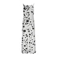 thumbnail image 3 of UPPADA Womens Causal Sleeveless Jumpsuits Summer Boho Wide Leg Floral Rompers Overalls with Pockets Long Length Jumpsuit for Tall Women Black,XL, 3 of 5