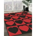thumbnail image 2 of Ahgly Company Indoor Rectangle Patterned Dark Brown Novelty Area Rugs, 7' x 9', 2 of 6