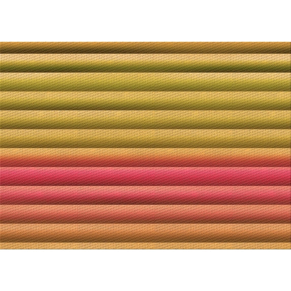 Ahgly Company Machine Washable Indoor Rectangle Transitional Grapefruit Red Area Rugs, 2' x 3'