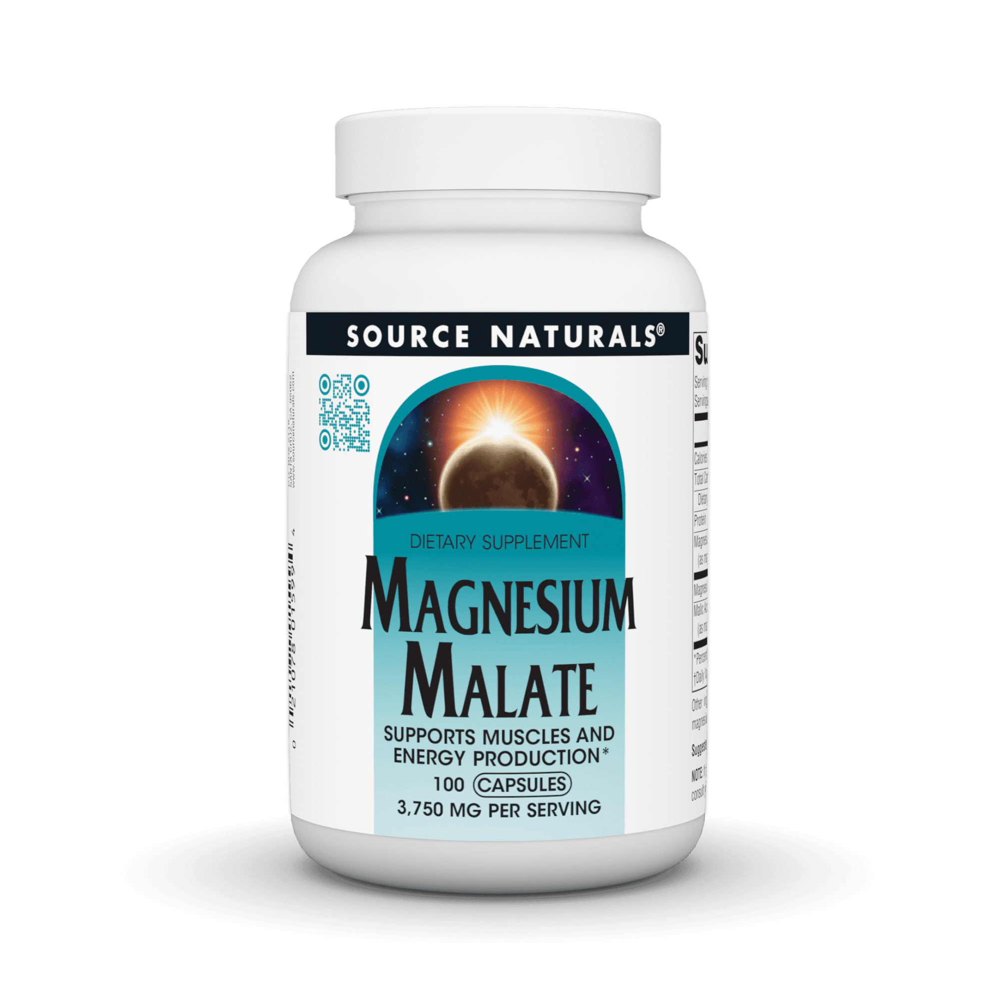 Source Naturals Magnesium Malate 100 Caps