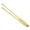 Gold; 240*13mm/9.4*0.5in (Small), variant on TOP-MAX 2PCS 304 Stainless Stainless Kitchen Food Tong Kitchen Cooking Spoon Strainer BBQ Clamp Utensils (Gold; Small)