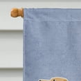 thumbnail image 3 of Carolines Treasures BB5501CHF Yellow Labrador Retriever Welcome Flag Canvas House Size  Large multicolor, 3 of 4