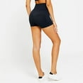 thumbnail image 4 of Bowake Yoga Shorts High-Waisted Sports Tight Women's -Lifting Seamless Fitness Pants, please buy one or two sizes larger than normal, 4 of 6