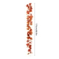 thumbnail image 3 of PONPRNGY Fall Leaf Garland Artificial Maple Leaves Silk Autumn Hanging Vines Ivy Garland for Thanksgiving Home Wedding Party Garden Fireplace Christmas Decor, 3 of 6