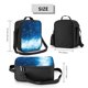 thumbnail image 2 of Disketp Blue Glitter Sparkles Bolsa Térmica Estampada para Almuerzo, Lonchera para Hombres y Mujeres Adultos, 2 of 7