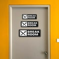 thumbnail image 3 of Standard Plus Break Room Wall or Door Sign | Office Public Signage- Small, 3 of 9