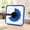 Navy Blue, variant on SEVEN 7.5" Visual Countdown Timer, 60 Minute Mechanical Timer for Kids, Classroom Teaching, Home Office Meetings & Exam Time Management, Magnetic, Sky Blue with Colorful Disc