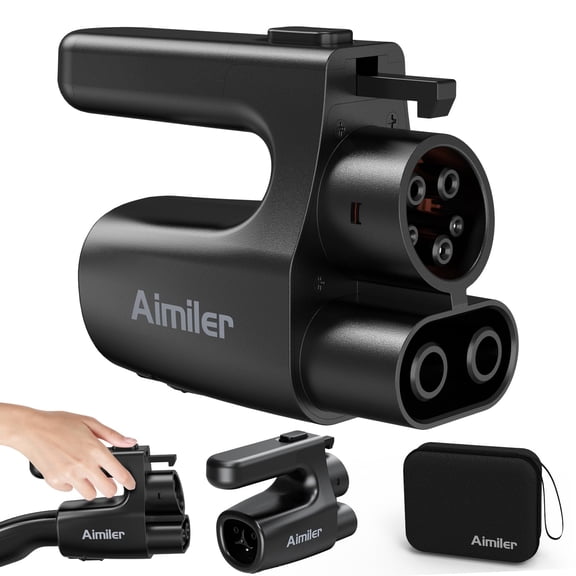 Adaptador AIMILER NACS a CCS1, carga rápida de 500 A y 1000 V
