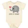 thumbnail image 3 of Inktastic Loved by Grammy Boys or Girls Baby Bodysuit, 3 of 5