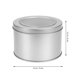 thumbnail image 5 of 2 latas herméticas de aluminio para guardar velas de café, redondas, para dulces, 5 of 6