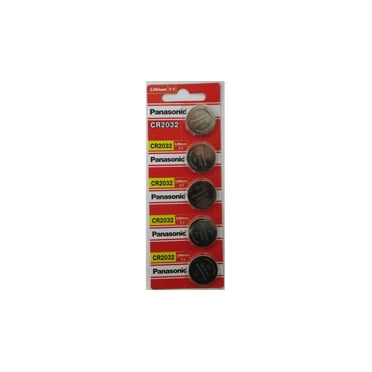 24 Panasonic CR2032 Batteries Lithium 3V Coin Cell 4 Packs of 6 Batteries - Exp. Date 2022 by Panasonic
