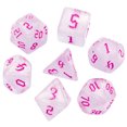 thumbnail image 2 of Dado D4 D6 D8 D10 D12 D20 Dados poliédricos Juegos de mesa Juego de rol Dados DND Barbie Nuevos Originales, 2 of 7
