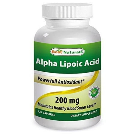 Best Naturals Acide alpha-lipoïque 200 mg 120 capsules