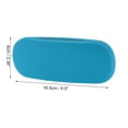 thumbnail image 4 of Unique Bargains Retro Round Eyeglasses Case Eyeglasses Storage 6.5"x2.36"x1.38" Sky Blue, 4 of 5