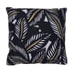 thumbnail image 5 of Colcha con Cojines King Size Elefantito Varenna Color Negro Hojas, 5 of 6