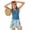 A-Navy168, variant on JAJAHO Girls Tankini Swimsuit 2 Piece Set Adjustable Straps Sweetheart Neck Swim Top And Shorts Bottom Tropical Printed Trendy Swimwear