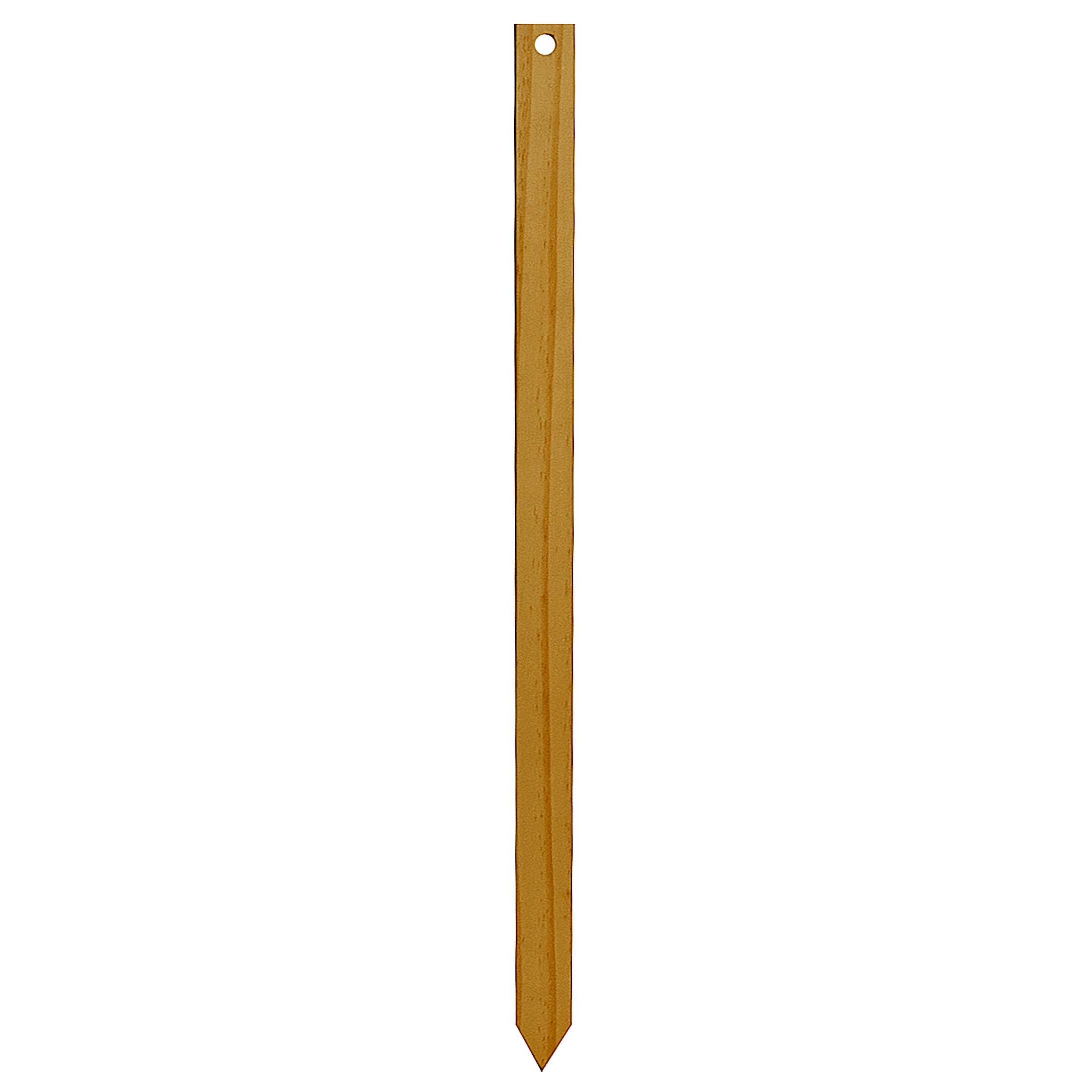 (4 pack) Hy-Ko 36-Inch Wooden Sign Stake for Garden Use, Natural, 1 Piece