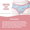 thumbnail image 3 of Yintry Girls Briefs Supersoft Toddler Cotton Underwear, 12 pack, Size 2-12, 3 of 6