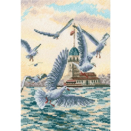 UPC: 4742022975725 | With the flavour of salt wind and sun M851 Counted Cross Stitch Kit