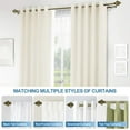 thumbnail image 3 of Urbanest Adjustable Double Curtain Rod Set Metal with Decorative Round Urn Finials, Heavy-Duty, 84"-120", Antique Gold, 3 of 6