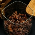 thumbnail image 2 of Square Glass Jar Grain Canister Sealed Food Storage Container for Loose Tea Coffee Bean (550ml), 2 of 8