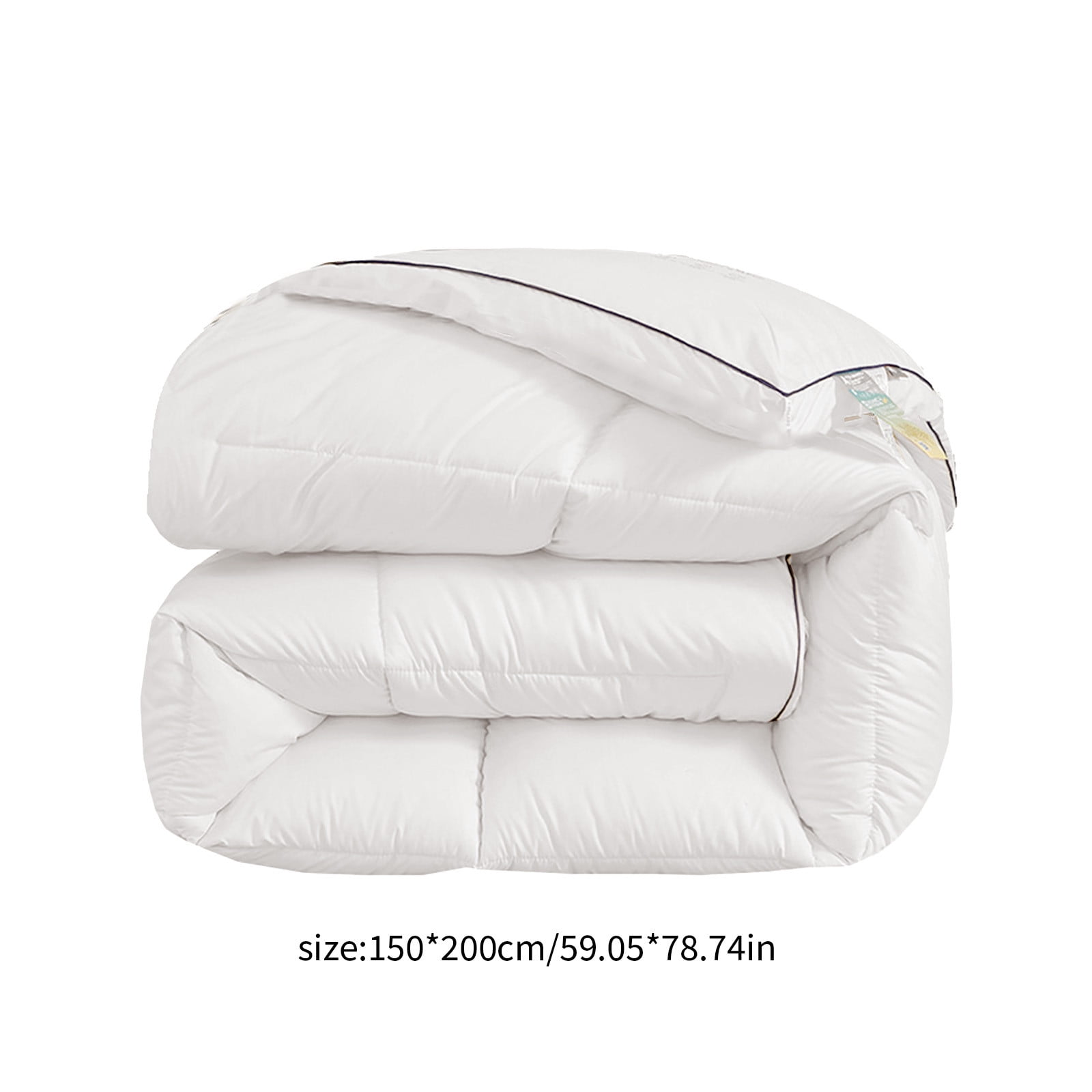 Jubipavy Lightweight Cotton Quilt Machine Washable Quilt Ideal For Air Conditioned Rooms All-Season Cool Comfort Easy Care Summer Saving