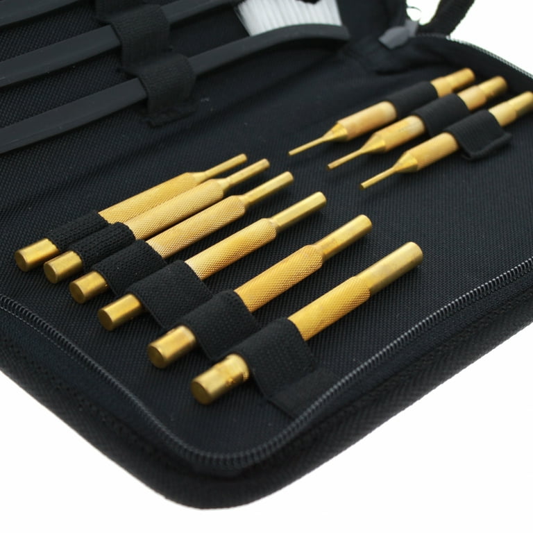 24 Piece ASR Outdoor Deluxe Gun Cleaning Kit Set Canvas Pouch