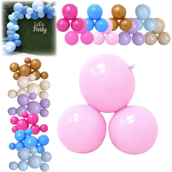 Reusable Inflatable Balloon Garland Arch Kit, 3/7 PCS Linked Pvc Balloons with Elastic Bands, Quick & Easy To Inflate And Set Up, One-Step, Effortless, Long-Lasting (#5,1PC)