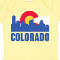 thumbnail image 4 of Inktastic Colorado Flag and Skyline Boys or Girls Baby Bodysuit, 4 of 5