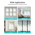 thumbnail image 6 of Window Privacy Film Eucalyptus Stained Glass Window Film Decorative Sun Block Window Cover Aesthetic Fruit Rustic Chic Greenery Plant Window Clings Static Adhesive Sticker for Bathroom 35.4"x78.7", 6 of 6